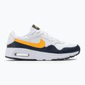 Uomo Nike Air Max Sc scarpe bianco / tuono blu / rosa racer / laser arancione 2