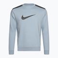 Felpa Nike Sportswear Fleece Crew Uomo blu armeria/grigio ferro chiaro