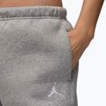 Pantaloni Nike Jordan Brooklyn Fleece grigio scuro/bianco da donna 4