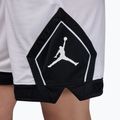 Pantaloncini da basket da donna Nike Jordan Sport Diamond 4" white/black/black/white 7