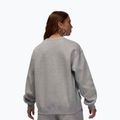 Felpa donna  Jordan Brooklyn Fleece dark grey heather/white 3