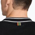 Maglietta da tennis da uomo Nike Court Heritage nero/bianco 5