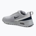 Uomo Nike Air Max Nuaxis luce fumo grigio / ossidiana / cyber / scarpe bianche 3