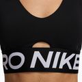 Reggiseno sportivo Nike Pro Indy Plunge black/white/white 5