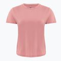 Maglietta Nike One Classic Dri-Fit donna rosa canyon/nero