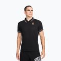 Polo da tennis da uomo Nike Court Heritage nero/bianco