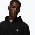 Felpa uomo Nike Jordan Brooklyn Fleece Full Zip black/white 4