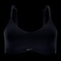 Reggiseno sportivo Nike Alate Minimalist black/cool grey 9