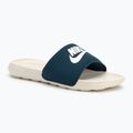 Uomo Nike Victori One Slide ciabiatte armory navy / light orewood brown / sail