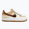 Nike Air Force 1 Shadow scarpe da donna vela/flax/sesamo/marrone 2