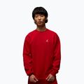Felpa da uomo Nike Jordan Brooklyn Fleece Crew gym red/white