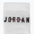 Calzini Nike Jordan Everyday Crew 6 paia white/gym red/black 3