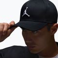 Cappellino con visiera  Jordan Rise Structured Curved-Bill black/white 10
