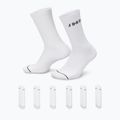 Calze  Jordan Everyday Crew 6 pairs white/gym red/black 8