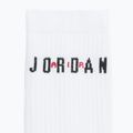 Calzini Nike Jordan Everyday Crew 6 paia white/gym red/black 4