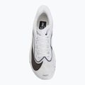 Scarpe da running da uomo Nike Zoom Fly 6 white/smoke grey/metallic silver/black 5