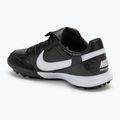 Scarpe da calcio Nike Premier III TF uomo nero/bianco 3