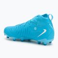 Nike Phantom Luna 2 Academy FG/MG blu fury/bianco scarpe da calcio per bambini 3