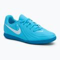 Nike Phantom GX II Club IC, scarpe da calcio per bambini, furia blu/bianco