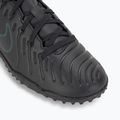 Nike Tiempo Legend 10 Club TF scarpe da calcio bambino nero/nero deep jungle 7