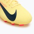 Nike Vapor 16 Club Kylian Mbappe FG/MG scarpe da calcio per bambini laser arancione chiaro/marino armeria 7