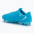 Scarpe da calcio Nike Phantom GX II Academy FG/MG Junior blu fury/bianco per bambini 3