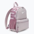 Nike Brasilia Just Do It Mini 11 l zaino urbano per bambini platinum violet/plum dust/white 2