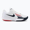 Scarpe da basket uomo Nike G.T. Cut Academy bianco/rosso sportivo/ossidiana 2