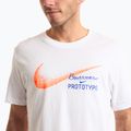 Maglietta da running Nike Dri-Fit Founders da uomo, bianco 3