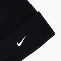 Berretto invernale Nike Peak Swoosh Beanie black/white 3