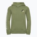 Felpa Nike Sportswear Standard Issue verde petrolio da bambino