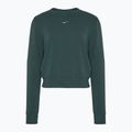 Felpa Nike Dri-FIT One Crew Neck French Terry donna verde vintage/nero