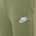 Pantaloni Nike Sportswear Club Fleece da bambino verde petrolio/verde petrolio/bianco 3