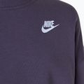 Felpa da bambino Nike Sportswear Club Fleece, color uvetta scuro/bianco 3