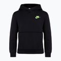 Felpa Nike Sportswear Club Fleece da bambino nero/giallo