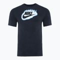 Maglietta da corsa Nike Dri-Fit Uomo nero