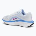 Nike Winflo 11 vertice bianco / impulso reale / calcio grigio / ipervioletto scarpe da corsa delle donne 3