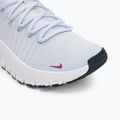 Nike Free Metcon 6 grigio / armeria marina / hot fucsia scarpe da ginnastica da donna 7