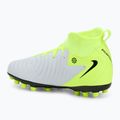 Nike Phantom Luna 2 Academy AG Jr scarpe da calcio bambino argento metallico/nero/volt 3