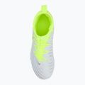 Nike Phantom Luna 2 Academy AG Jr scarpe da calcio bambino argento metallico/nero/volt 5