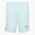 Pantaloncini da calcio Nike CR7 Academy Dri-FIT da bambino appena verdi/blu void/oro metallizzato