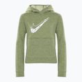 Felpa Nike Multi Stain Repel Therma-FIT da bambino verde petrolio/oliva aura/etereo/bianco