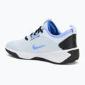 Scarpe da calcio Nike Omni Multi-Court bianco/nero per bambini 3