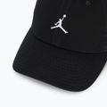 Cappellino con visiera Nike Jordan Club Unstructured Curved-Bill black/white 3
