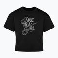 Maglietta Nike Sportswear da bambino nera