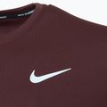 Maglia da corsa Nike Miler Dri-Fit UV bordeaux da uomo 3