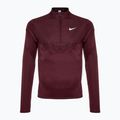 Felpa da running Nike Sphere Element Therma-FIT 1/2 Zip Uomo, cotta bordeaux