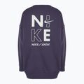 Felpa Nike Sportswear Oversized girocollo donna, colore uvetta scuro 2