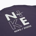 Felpa Nike Sportswear Oversized girocollo donna, colore uvetta scuro 3