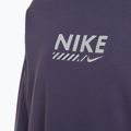 Felpa Nike Sportswear Oversized girocollo donna, colore uvetta scuro 4